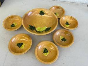 lot 178 image: Munising Wood Bowls