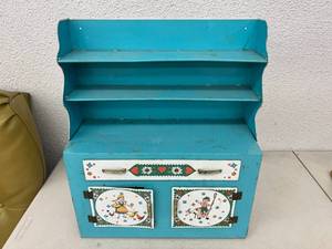 lot 205 image: Metal Childrens Cupboard
