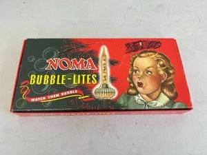 lot 105 image: Vintage Noma Bubble-Lites