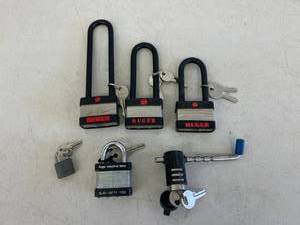 lot 125 image: Padlocks