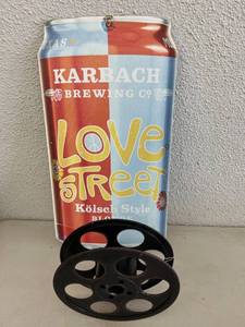 lot 221 image: Movie Reel & Love Street Foam Sign