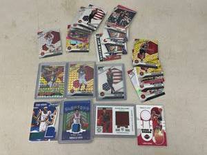 lot 257 image: Basketball Cards with Jersey Cards