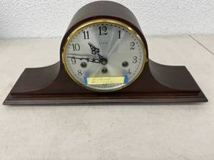lot 261 image: Elgin Mantle Clock Restored 4-2002