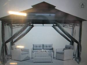 Sturdy Patio Gazebo 10 Ft x 10 Ft ...