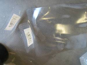 2 office chair floor mats ...