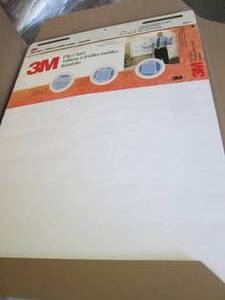 package of 3m flip charts 25 inch x...