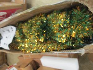 christmas tree open box ...