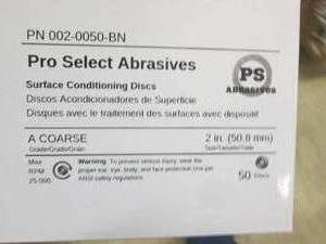 pro select abrasives surface condit...