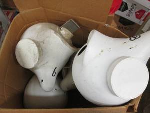 4 plastic martin houses ...