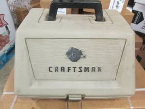 plastic sears saw carrying box and b...