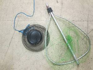 fishing neet and fish keeper ...