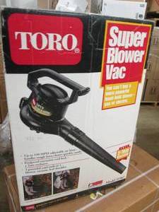 toro super blower vac  electric ...
