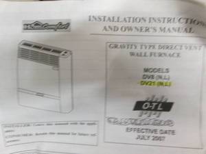 home comforts models dv21 (N,L) pro...