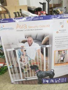 ava security gate open box ...