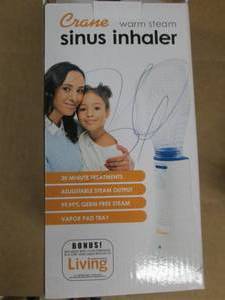 crane warm steam sinus inhaler open...