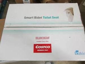 smart bidet toilet seat open box ...