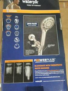 water pik power pulse shower head o...
