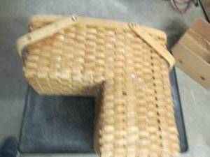 wicker basket ...