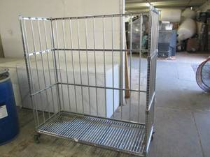 cart on wheels 59 inches long x 2 f...