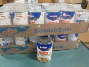 2 cases of 2414.5oz cans of swanso...