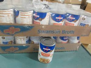 2 cases of 2414.5oz cans of swanso...
