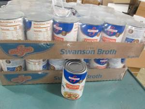 2 cases of 2414.5oz cans of swanso...