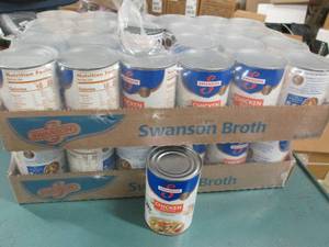 2 cases of 2414.5oz cans of swanso...