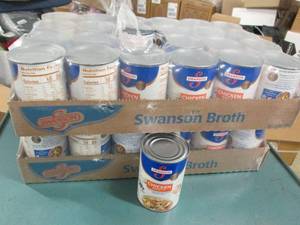 2 cases of 2414.5oz cans of swanso...