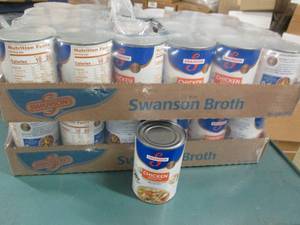 2 cases of 2414.5oz cans of swanso...
