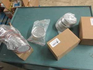lot of widemouth and small mouth ca...