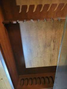 Mahogany Gun Cabinet