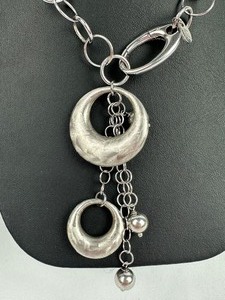 lot 19 image: Frederic Duclos Sterling Silver Necklace