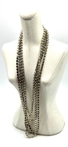 lot 49A image: Extra Long Rhinestone Necklace