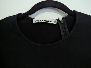 lot 219 image: Jil Saunder Crew Neck Black Dress