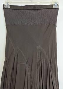 lot 225 image: Rick Owens Full Length Womens Grey Skirt