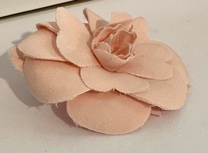 lot 108 image: Vintage Chanel Pink Camellia Bouquet Brooch