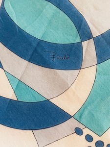 lot 118 image: Fantastic Vintage Scarf by Emilio Pucci