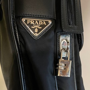 lot 121 image: Prada Tessuto Messenger
