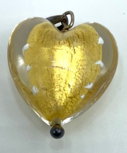 lot 66 image: Two Art Glass Pendants