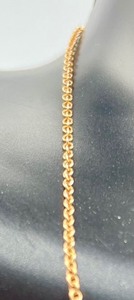 lot 67 image: 14k Yellow Gold Necklace Chain