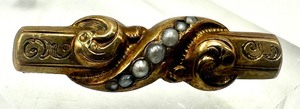 lot 316 image: Antique Victorian Baby Bar Pin