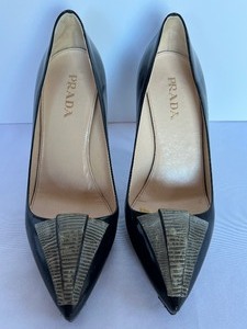 lot 231 image: Vintage Prada Heels