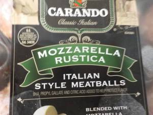 lot 97 image: 4 - 16  oz Frozen pkgs Carando Mozz...