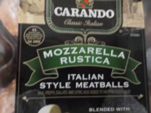 lot 99 image: 4 - 16  oz Frozen pkgs Carando Mozz...