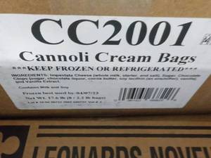 lot 110 image: 8 - 2.2 lb. Frozen Pkgs Leonards N...