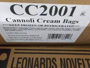 lot 112 image: 8 - 2.2 lb. Frozen Pkgs Leonards N...