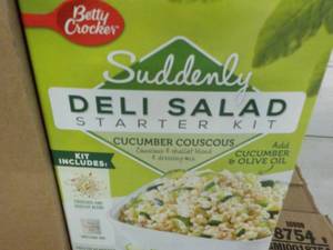 lot 129 image: 3 - 10 ct Boxes Suddenly Deli Salad...