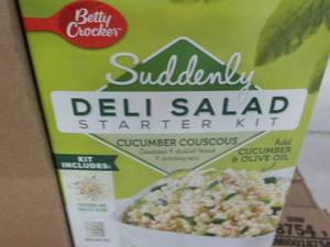 lot 130 image: 3 - 10 ct Boxes Suddenly Deli Salad...
