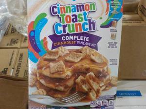 lot 131 image: 8 - 15.6 oz Boxes Cinnamon Toast Cr...