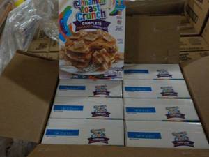 lot 133 image: 8 - 15.6 oz Boxes Cinnamon Toast Cr...